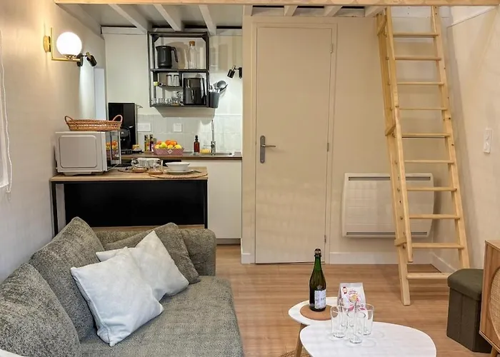 Appartamento Le Cocon Suspendu Avec Filet Et Cinéma Privé Caen